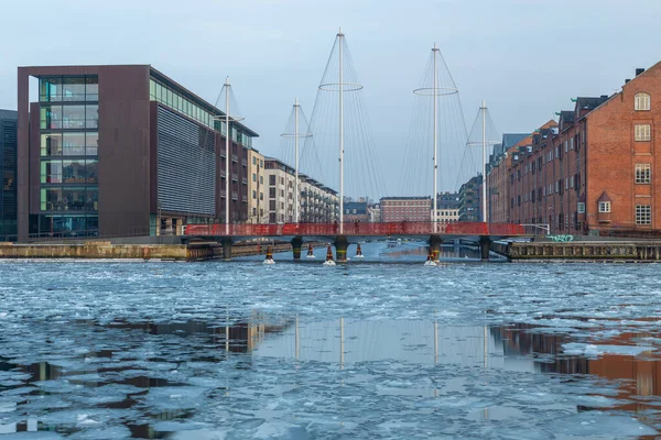 Copenhagen Denmark March 2018 View Modern Buildings Copenhagen Winter Season — Stock fotografie