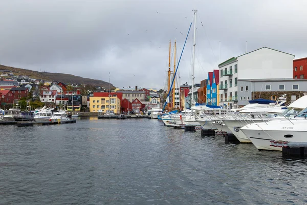 Torshavn Faroe Islands Denmark May 2018 View Capital Torshavn Streymoy — 스톡 사진
