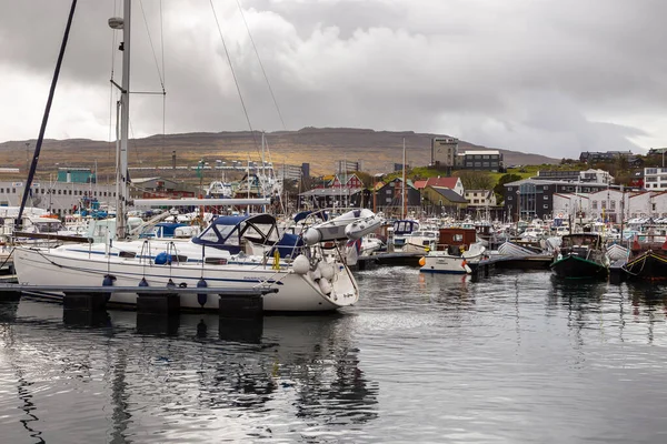 Torshavn Färöarna Danmark Maj 2018 Utsikt Över Huvudstaden Torshavn Streymoy — Stockfoto