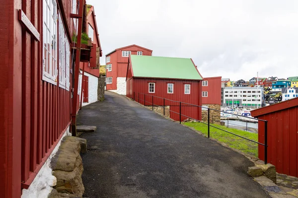 Torshavn Νήσοι Φερόε Δανία Μαΐου 2018 Μερικά Παλιά Και Παραδοσιακά — Φωτογραφία Αρχείου