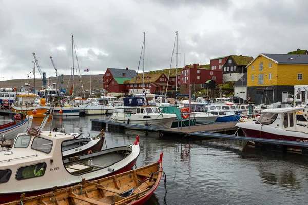 Thorshavn Faroe Islands Denmark May 2018 Thorshavn City Capital Faroe — 스톡 사진