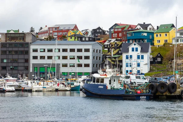 Thorshavn Ilhas Faroé Dinamarca Maio 2018 Thorshavn Capital Das Ilhas — Fotografia de Stock