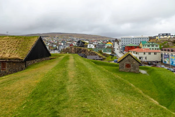 Thorshavn Ilhas Faroé Dinamarca Maio 2018 Thorshavn Capital Das Ilhas — Fotografia de Stock