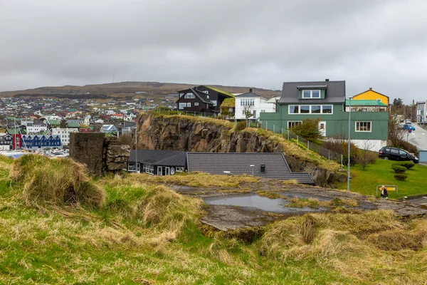 Thorshavn Faerské Ostrovy Dánsko Května 2018 Thorshavn Hlavní Město Faerských — Stock fotografie