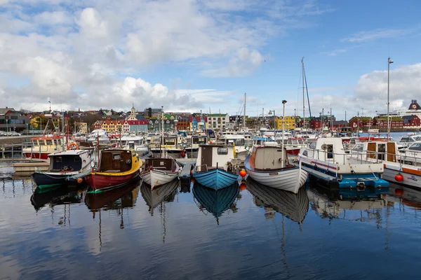 Thorshavn Faroe Islands Denmark May 2018 Thorshavn City Capital Faroe — Stock Photo, Image