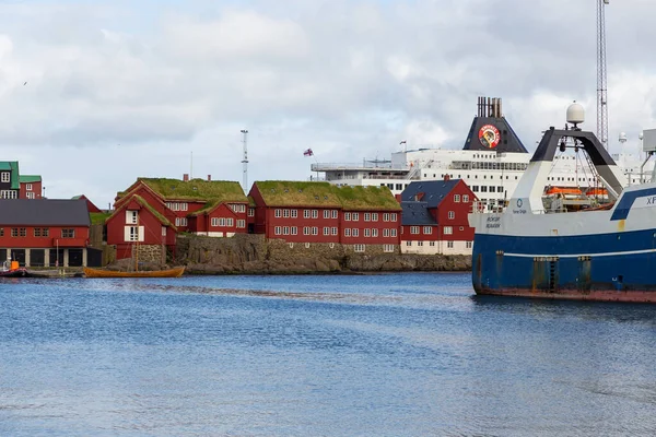 Thorshavn Faroe Islands Denmark May 2018 Thorshavn City Capital Faroe — 스톡 사진