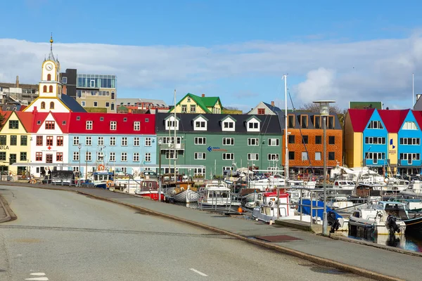 Thorshavn Ilhas Faroé Dinamarca Maio 2018 Thorshavn Capital Das Ilhas — Fotografia de Stock