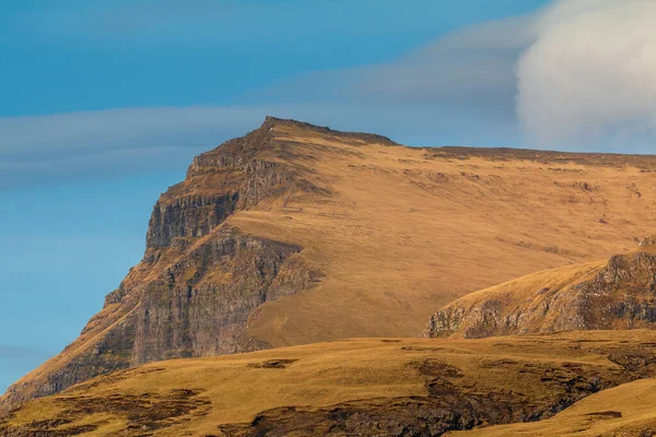 Berglandschaft Auf Der Insel Streymoy Sonniger Frühlingstag Färöer — Stockfoto