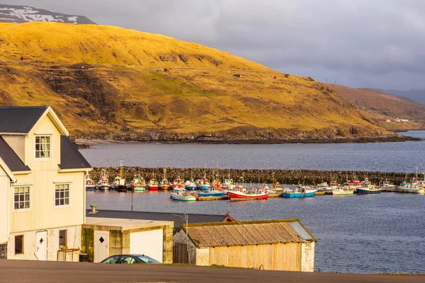Eidi Faroe Islands Denmark May 2018 Streymoy Island 의작은 아름다운 — 스톡 사진