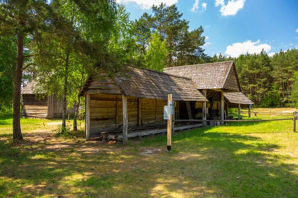 Wdzydze Kiszewskie Polonia Mayo 2018 Aserradero Museo Aire Libre Parque —  Fotos de Stock