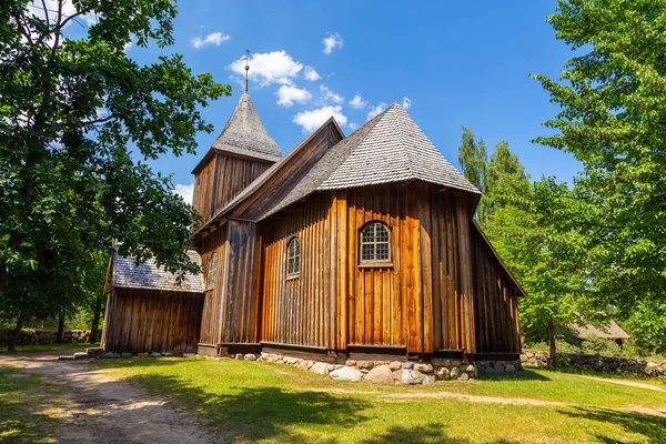 Saint Barbara Church Open Air Museum Kashubian Ethnographic Park Wdzydze — Stock Photo, Image