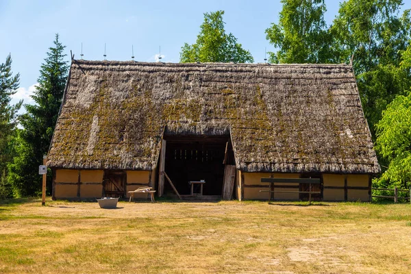 Wdzydze Kiszewskie Polen Mai 2018 Scheune Freilichtmuseum Kaschubischer Ethnographischer Park — Stockfoto