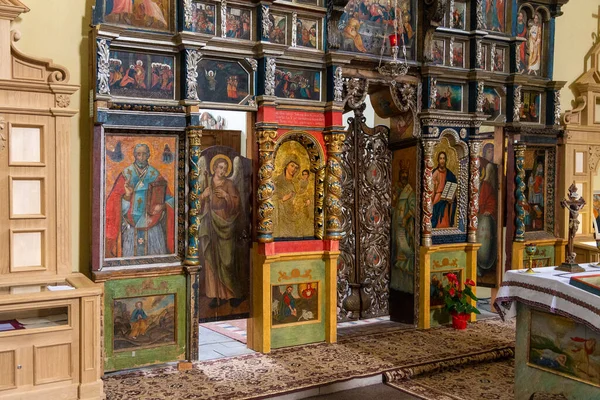 2017 Lviv Ukraine June 2018 Interior Kazimierz Convent Sisters Mercy — 스톡 사진