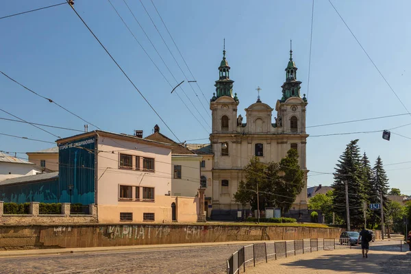 Lviv Ucrania Junio 2018 Iglesia Católica Santa María Magdalena Lviv —  Fotos de Stock