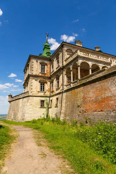 Pidhirtsi Castle Residential Castle Fortress Located Village Pidhirtsi Lviv Oblast — Foto Stock