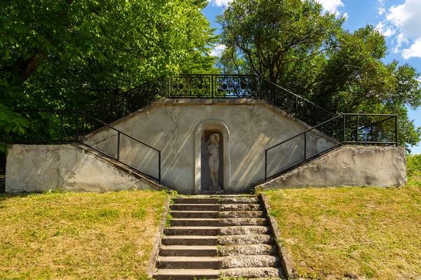 Capuchin Church Monastery Olesko Located Foot Castle Olesko Ukraine — Stockfoto