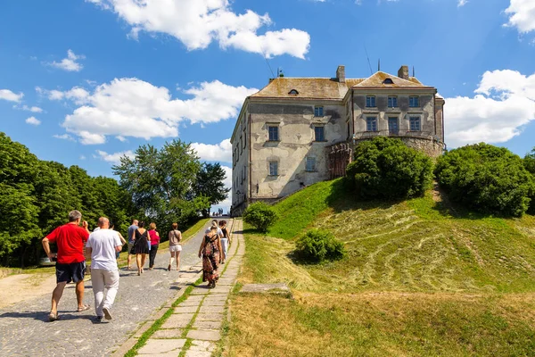 Lviv Ucrania Junio 2018 Castillo Olesko Situado Unos Setenta Cinco — Foto de Stock