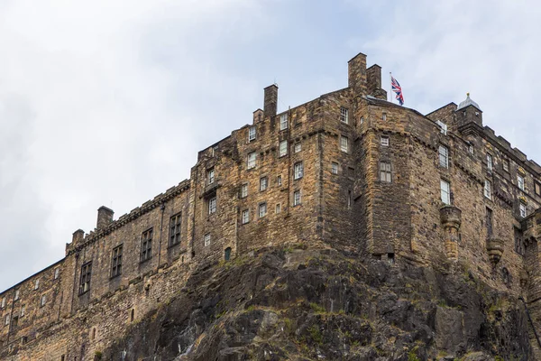 Edinburgh Scotland August 2018 Edinburgh Castle Historic Castle Edinburgh Stands — Stockfoto