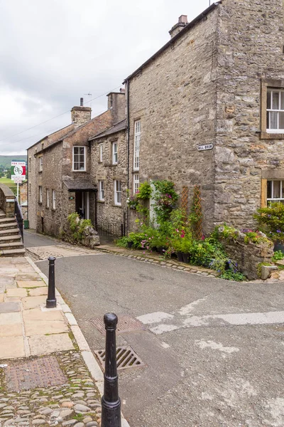 Kirkby Lonsdale Cumbria England August 2018 Narrow Streets Market Town — Stock Photo, Image