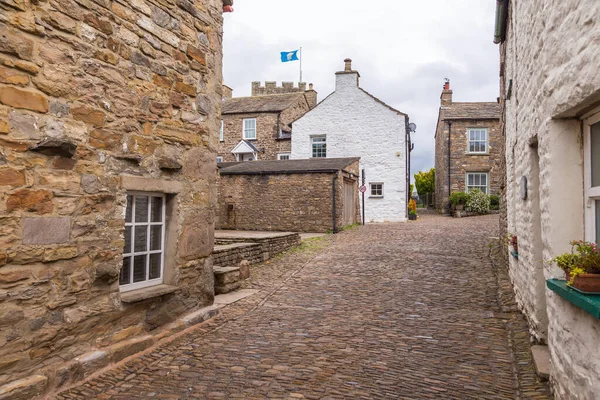 Dent Cumbria August 2020 Facade Stone Building Village Dent Yorkshire — Fotografia de Stock