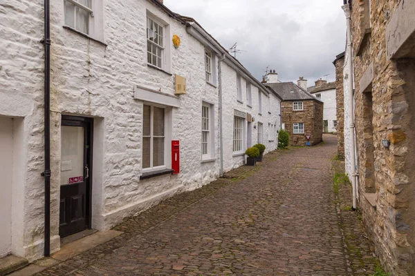 Dent Cumbria August 2018 Facade Stone Building Village Dent Yorkshire — Fotografia de Stock