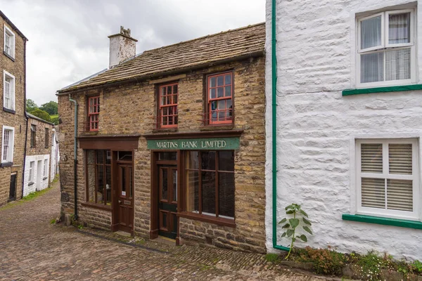 Dent Cumbria August 2018 Facade Stone Building Village Dent Yorkshire — Stock Photo, Image