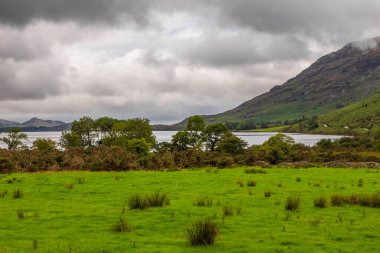 View of the Wast Water area, lake located in Wasdale, a valley in the western part of the Lake District National Park. UK.