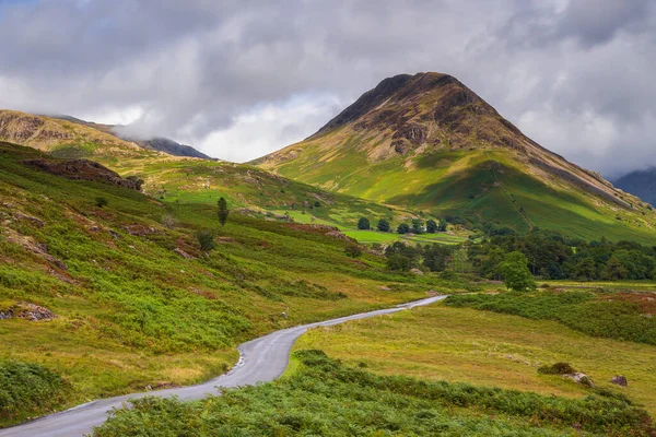 View Wast Water Area Lake Located Wasdale Valley Western Part — стоковое фото