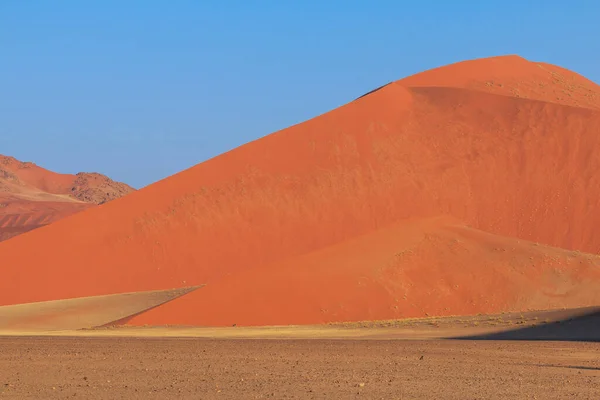 Beroemde Duin Het Zuidelijke Deel Van Namibische Woestijn Het Nationale — Stockfoto