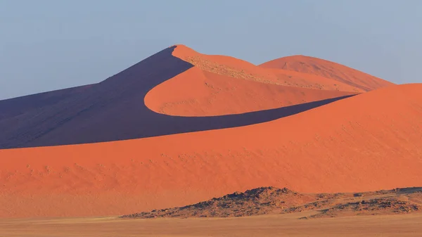 Słynna Wydma Południowa Część Pustyni Namib Parku Narodowym Namib Naukluft — Zdjęcie stockowe