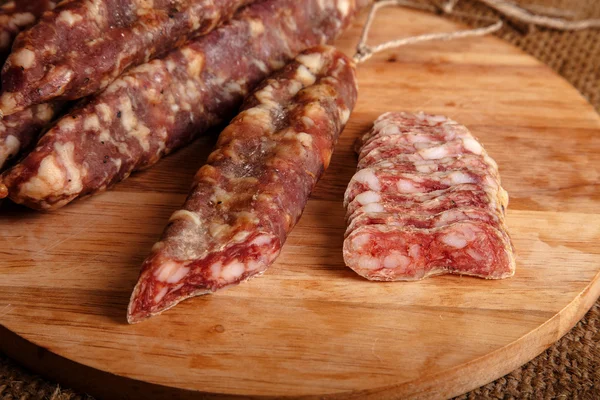 Homemade sausages — Stock Photo, Image