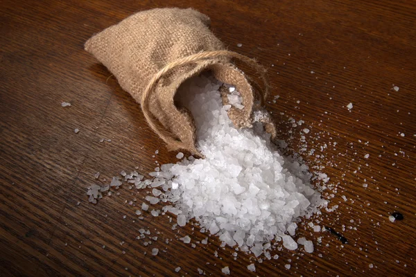 Salt bag — Stock Photo, Image