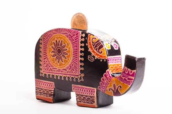 Elephant piggy bank — Stock Photo, Image