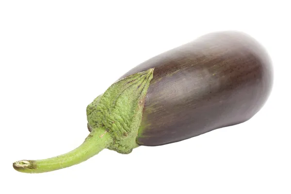 Fresh eggplant isolated on white background — Stock Photo, Image