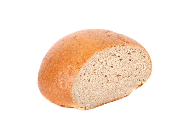 Bread loaf isolated on white background — Stock Photo, Image