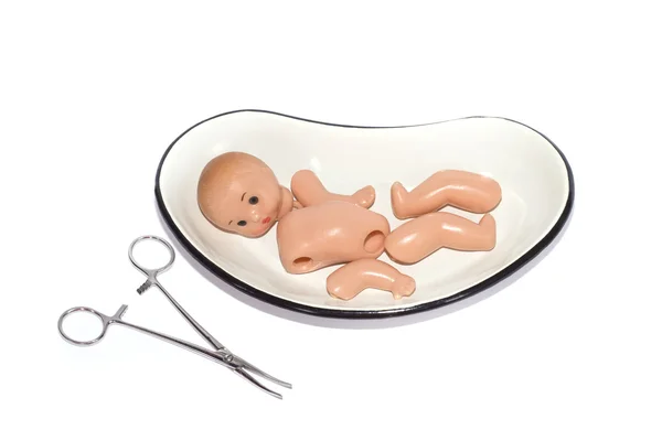 Aborto bambino — Foto Stock