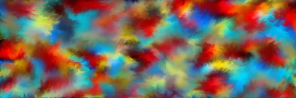 Nubes Abstractas Patrón Futurista Moderno Fondo Dinámico Multicolor Explosión Fluidos — Foto de Stock