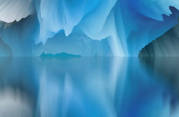 Mundo Mágico Paisagem Abstrata Lago Surreal Reflexões Arte Criatividade Imaginação — Fotografia de Stock