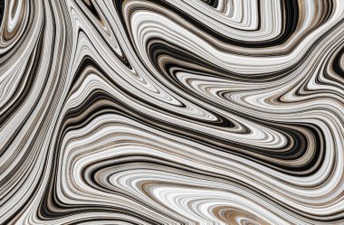 Mermer soyut sıvı arkaplan. Mermer çizim dokusu. Dalgalanma şablonu. Modern, Çağdaş, 3D illüstrasyon.