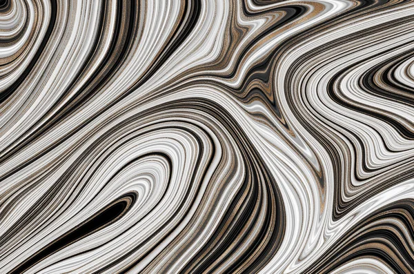 Mermer soyut sıvı arkaplan. Mermer çizim dokusu. Dalgalanma şablonu. Modern, Çağdaş, 3D illüstrasyon.