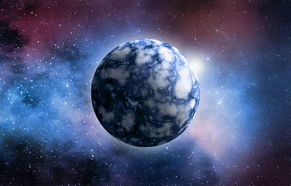 Neznámá Planeta Vesmíru Vesmírná Mlhovina Kosmická Hvězdokupa Hvězd Pozadí Vesmíru — Stock fotografie