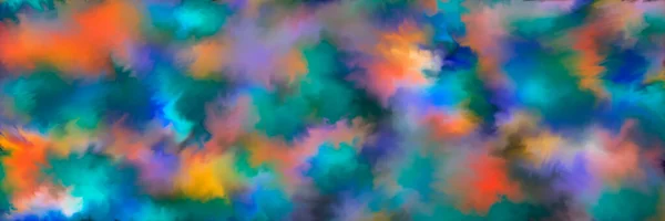 Nubes Abstractas Patrón Futurista Moderno Fondo Dinámico Multicolor Explosión Fluidos — Foto de Stock
