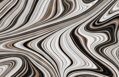 Mermer soyut sıvı arkaplan. Mermer çizim dokusu. Dalgalanma şablonu. Modern, Çağdaş, 3D illüstrasyon.