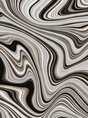 Mermer soyut sıvı arkaplan. Mermer çizim dokusu. Dalgalanma şablonu. Modern, Çağdaş, 3D illüstrasyon.