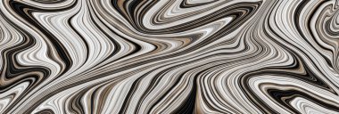 Mermer soyut sıvı arkaplan. Mermer çizim dokusu. Dalgalanma şablonu. Modern, Çağdaş, 3D illüstrasyon.