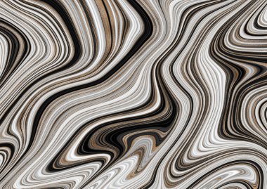 Mermer soyut sıvı arkaplan. Mermer çizim dokusu. Dalgalanma şablonu. Modern, Çağdaş, 3D illüstrasyon.