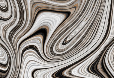 Mermer soyut sıvı arkaplan. Mermer çizim dokusu. Dalgalanma şablonu. Modern, Çağdaş, 3D illüstrasyon.