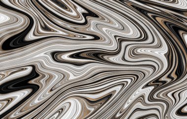 Mermer soyut sıvı arkaplan. Mermer çizim dokusu. Dalgalanma şablonu. Modern, Çağdaş, 3D illüstrasyon.