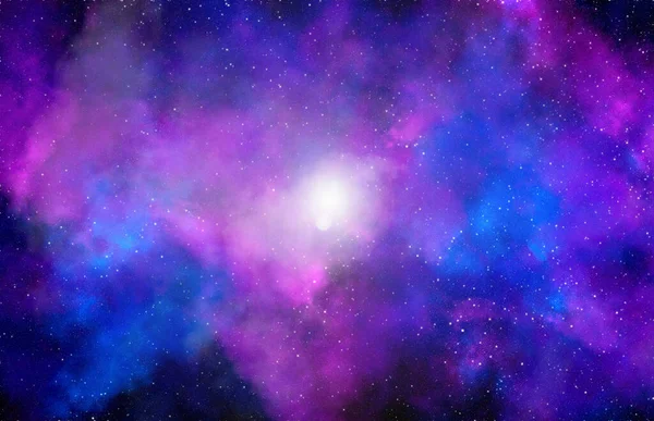 우주의 아름다움 우주에 수십억 은하들은 미술의 배경을 이루고 있습니다 — 스톡 사진