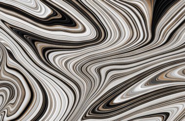 Mermer soyut sıvı arkaplan. Mermer çizim dokusu. Dalgalanma şablonu. Modern, Çağdaş, 3D illüstrasyon.